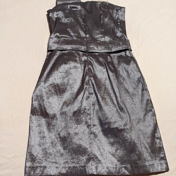 XXI BEAUTIFUL STRAPLESS EVENING DRESS - GRAY - MEDIUM - Picture 2 of 4